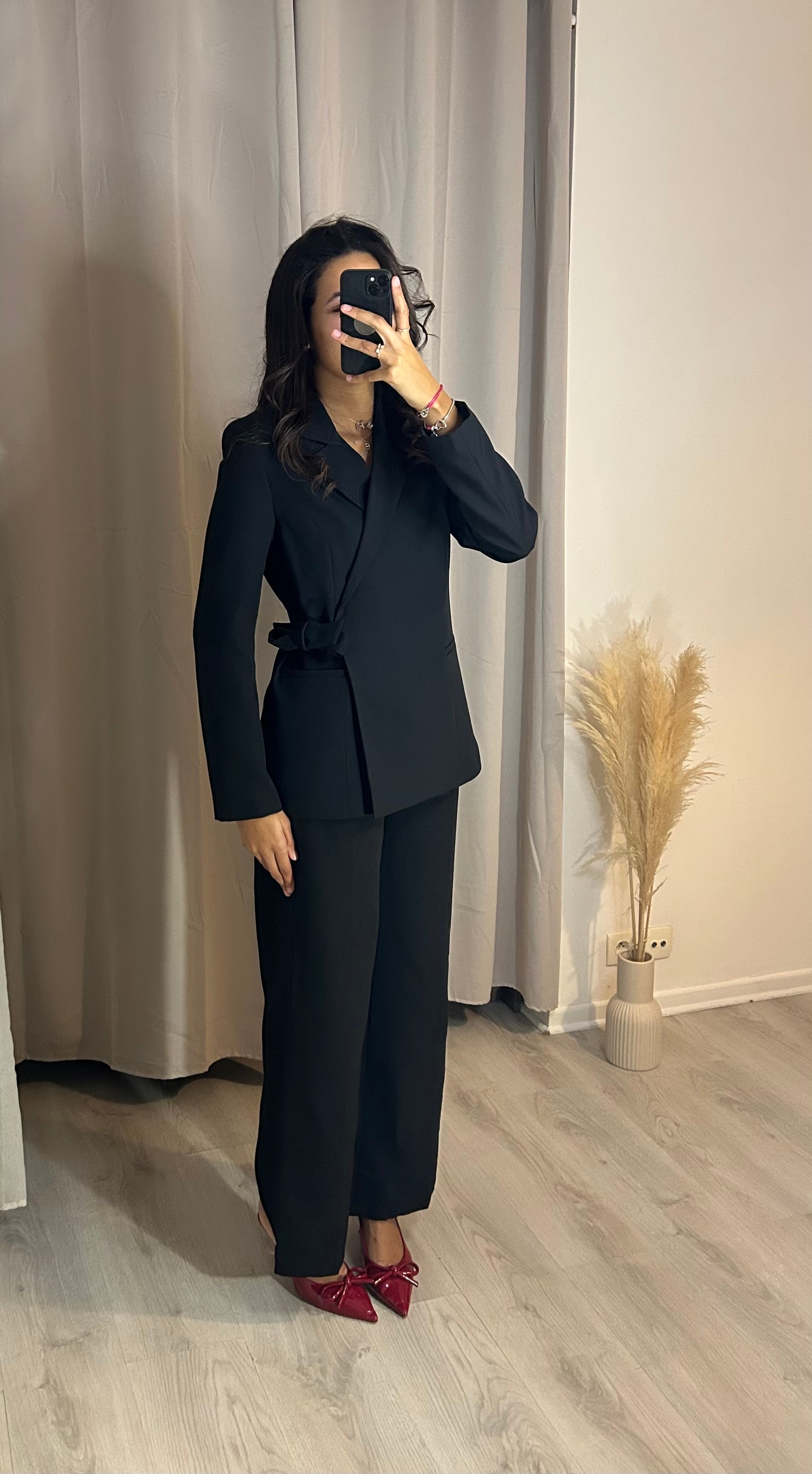 Ensemble tailleur noué
