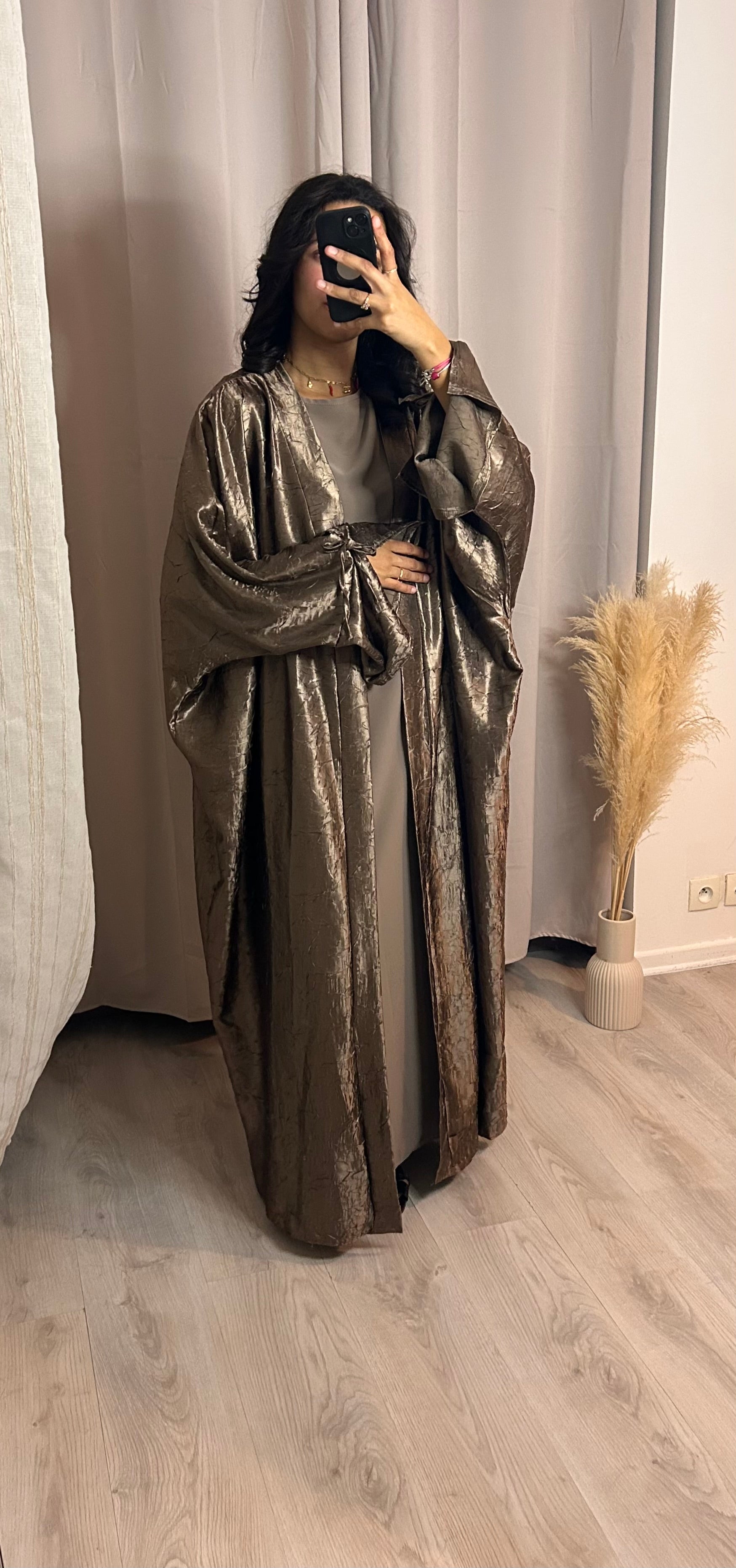 Abaya Amy Taupe