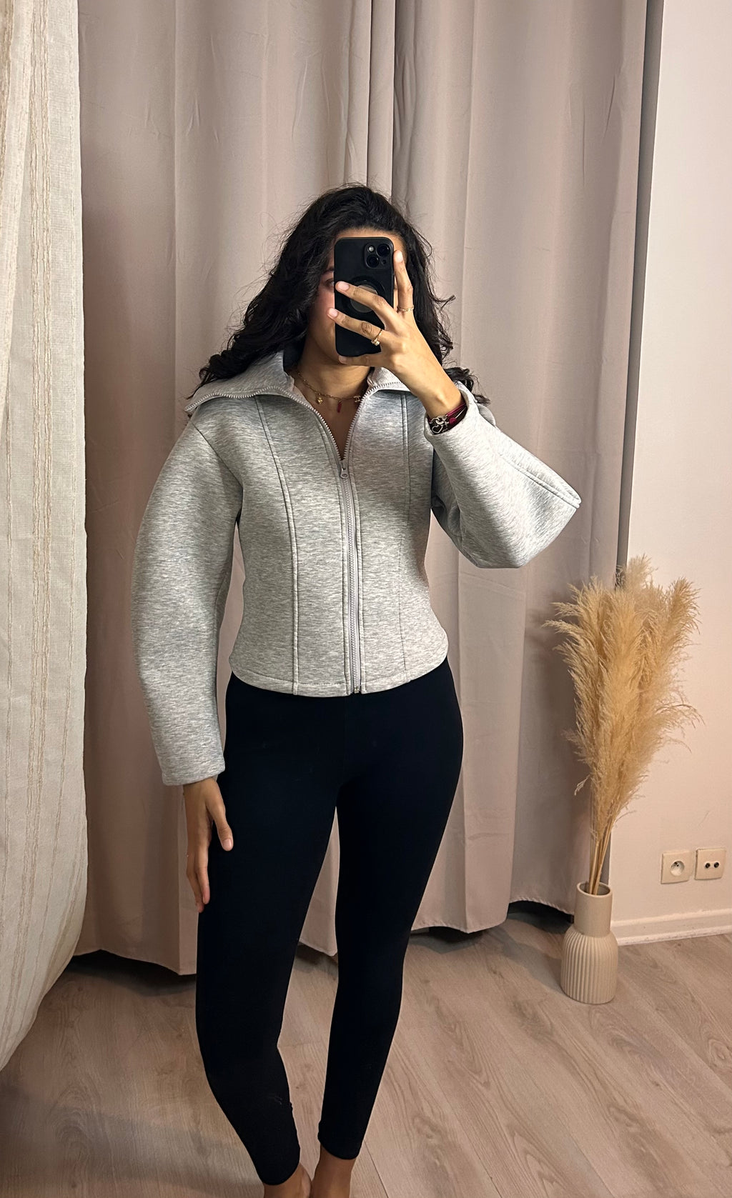 Veste Zyna Grise