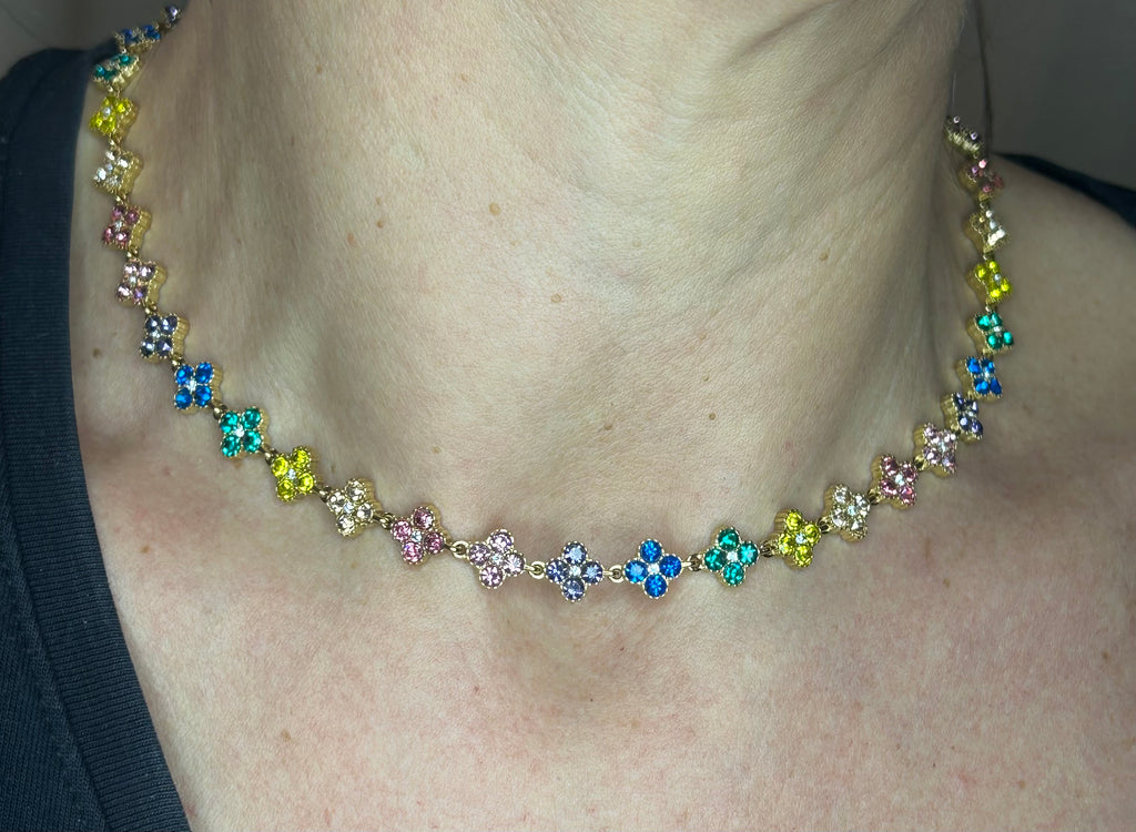 Collier Ruby Multicolore