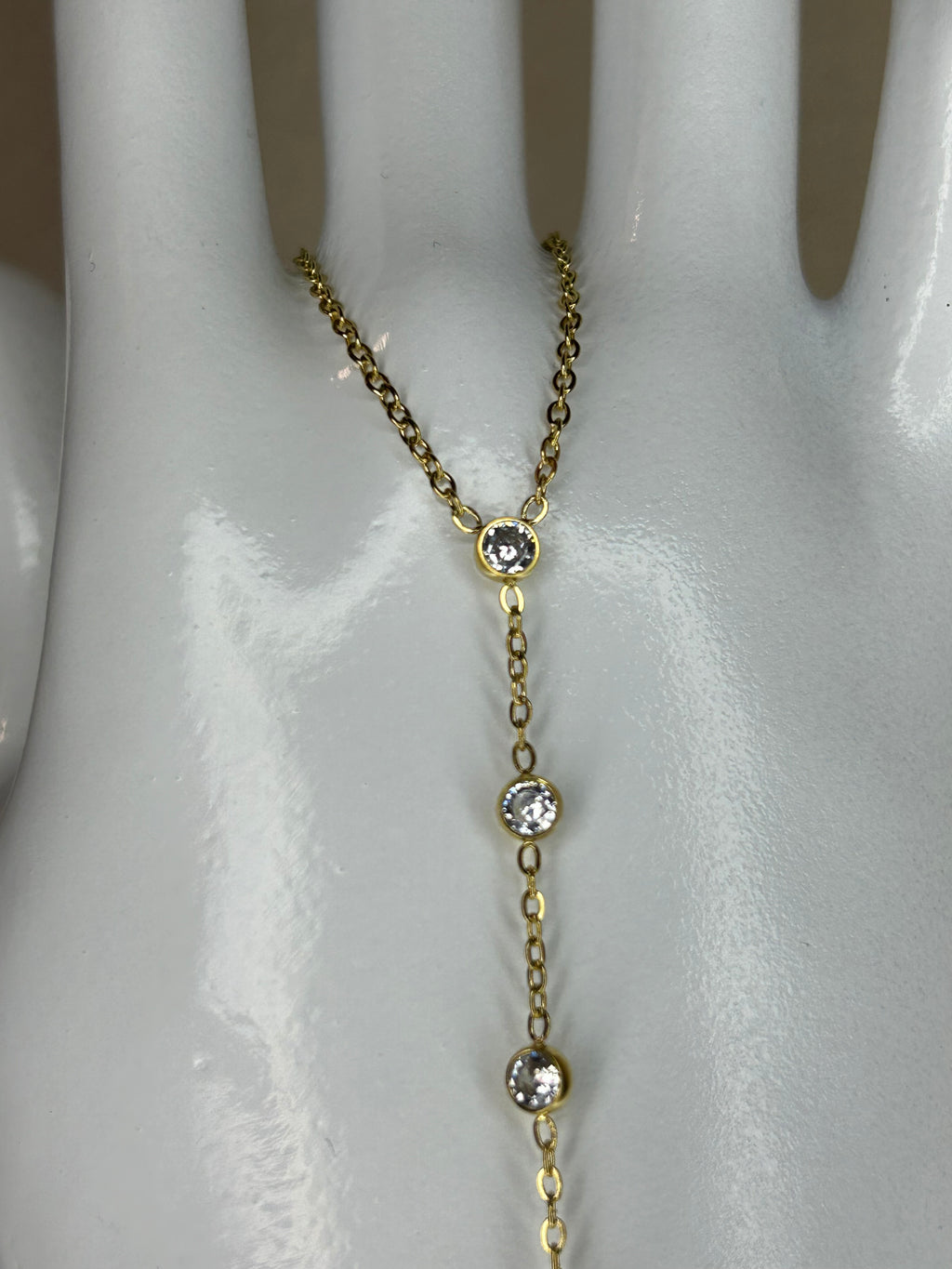 Chaine de main Strass