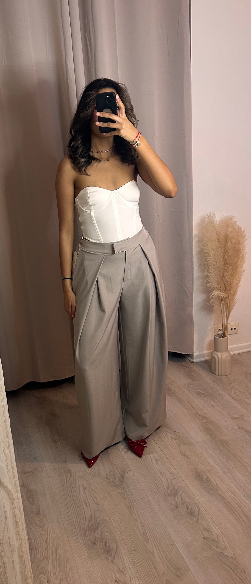 Pantalon Luna Taupe