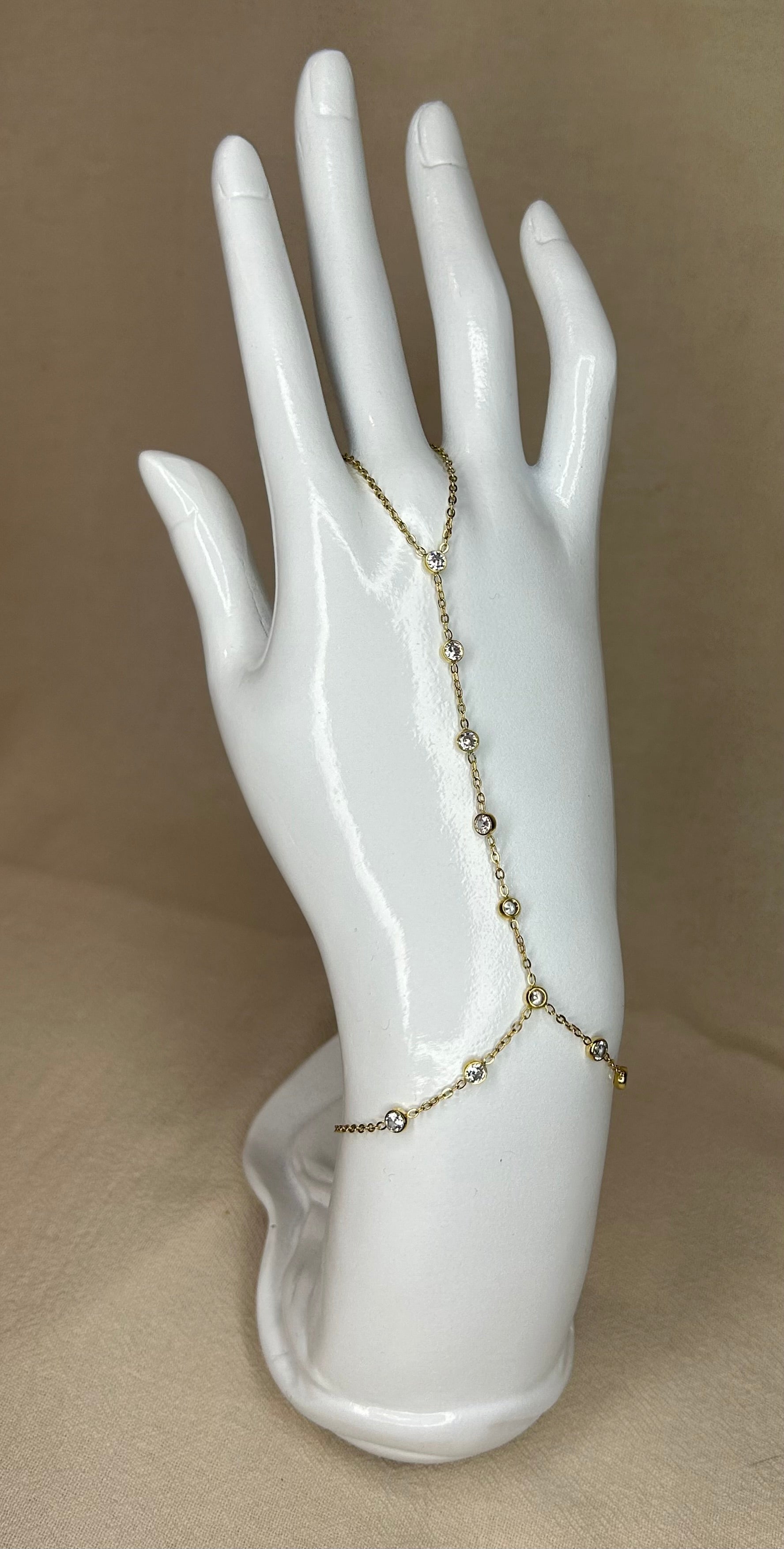 Chaine de main Strass