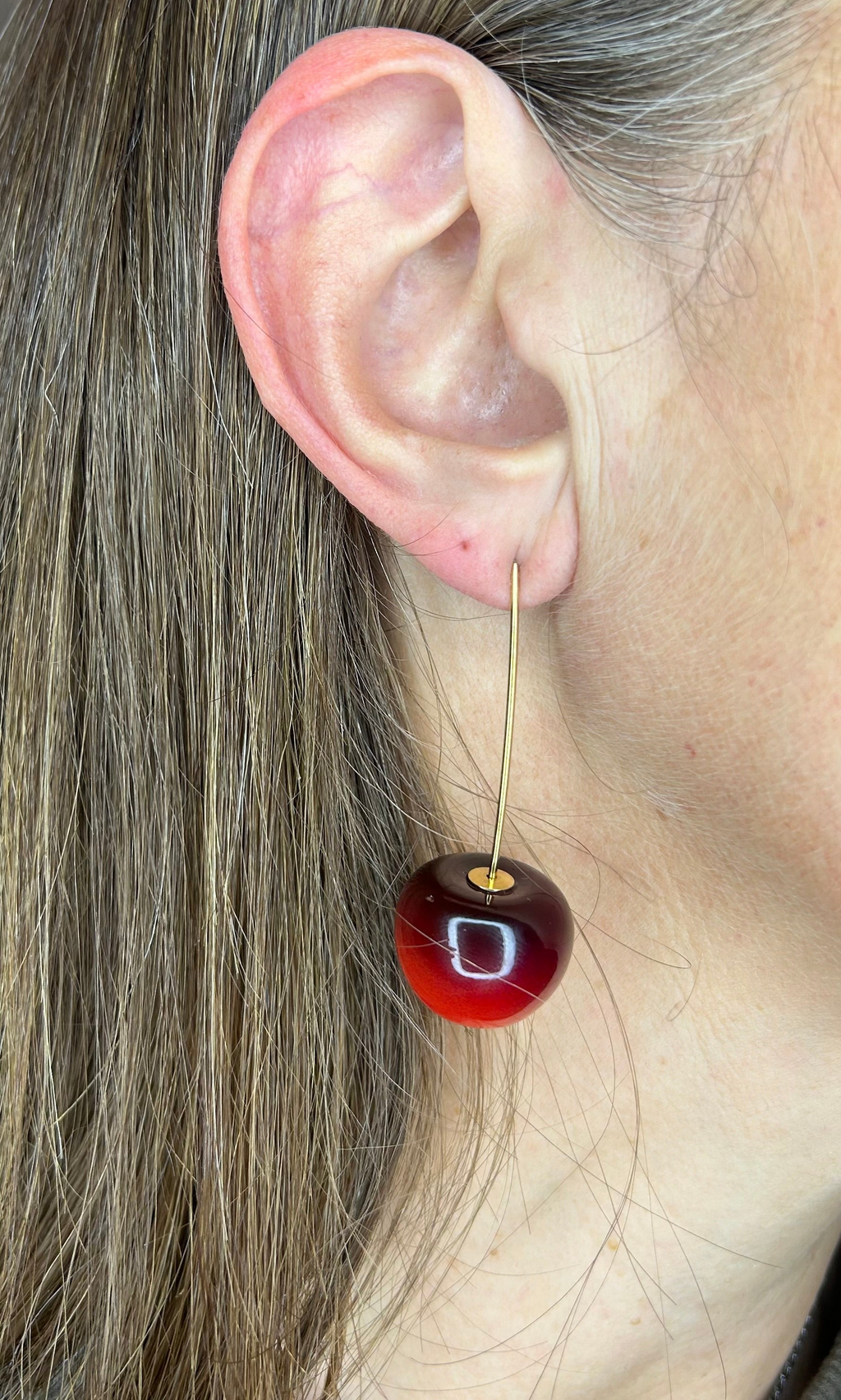 Boucle d'oreille Cherry
