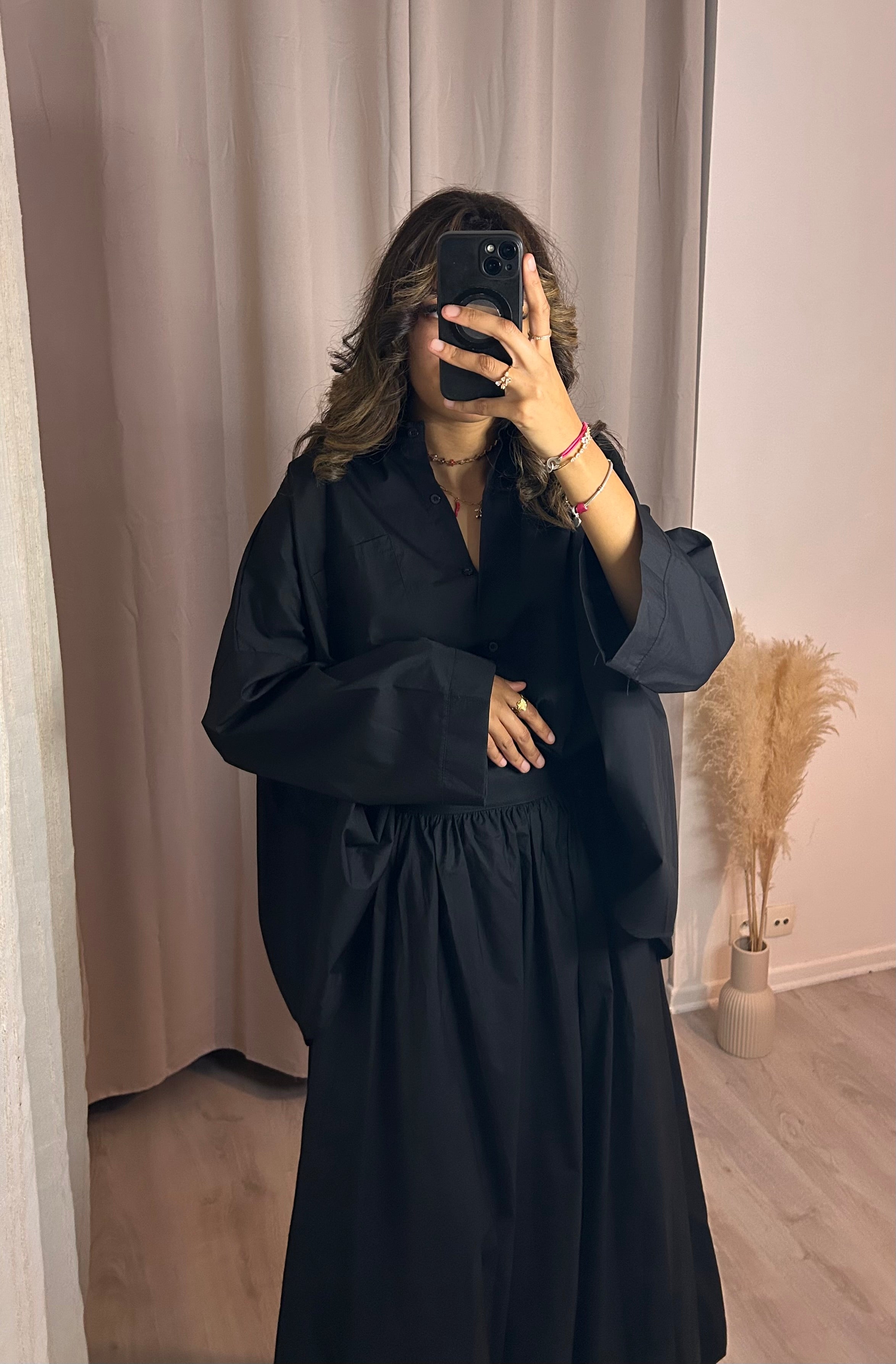Chemise Meryem Noir