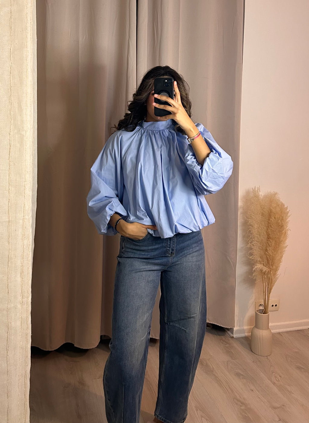 Chemise Elsa Bleu
