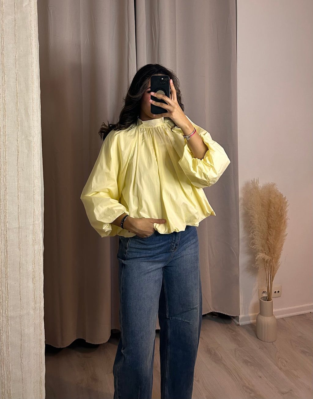 Chemise Elsa Jaune