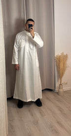Qamis Imrân Blanc