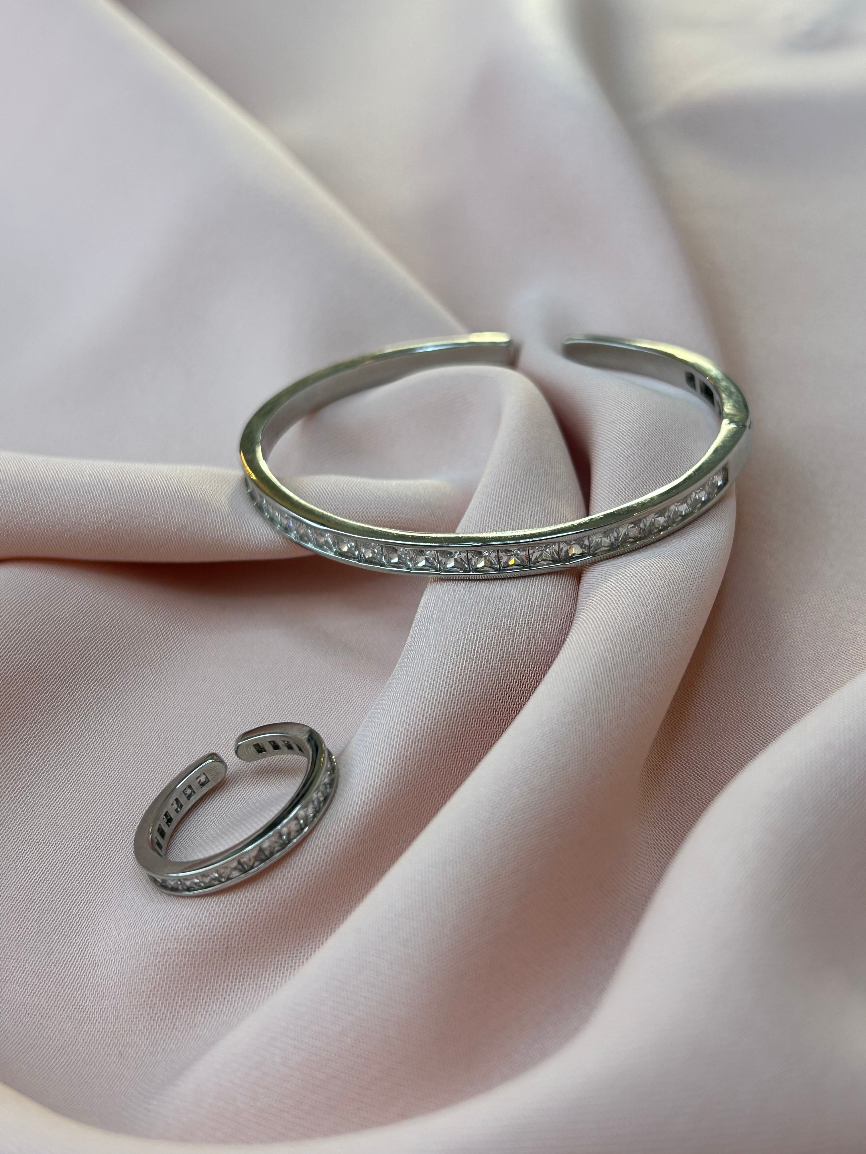 Parure Camila Argent