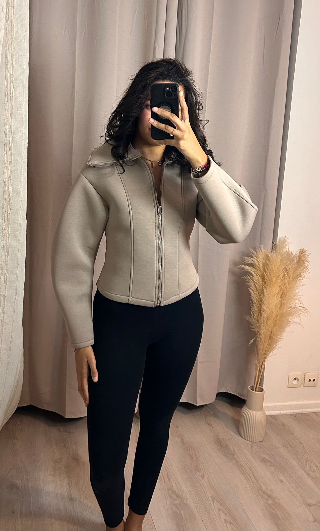 Veste Zyna Taupe