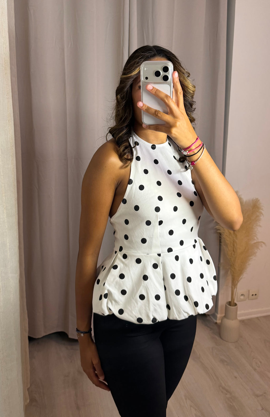 Top à pois