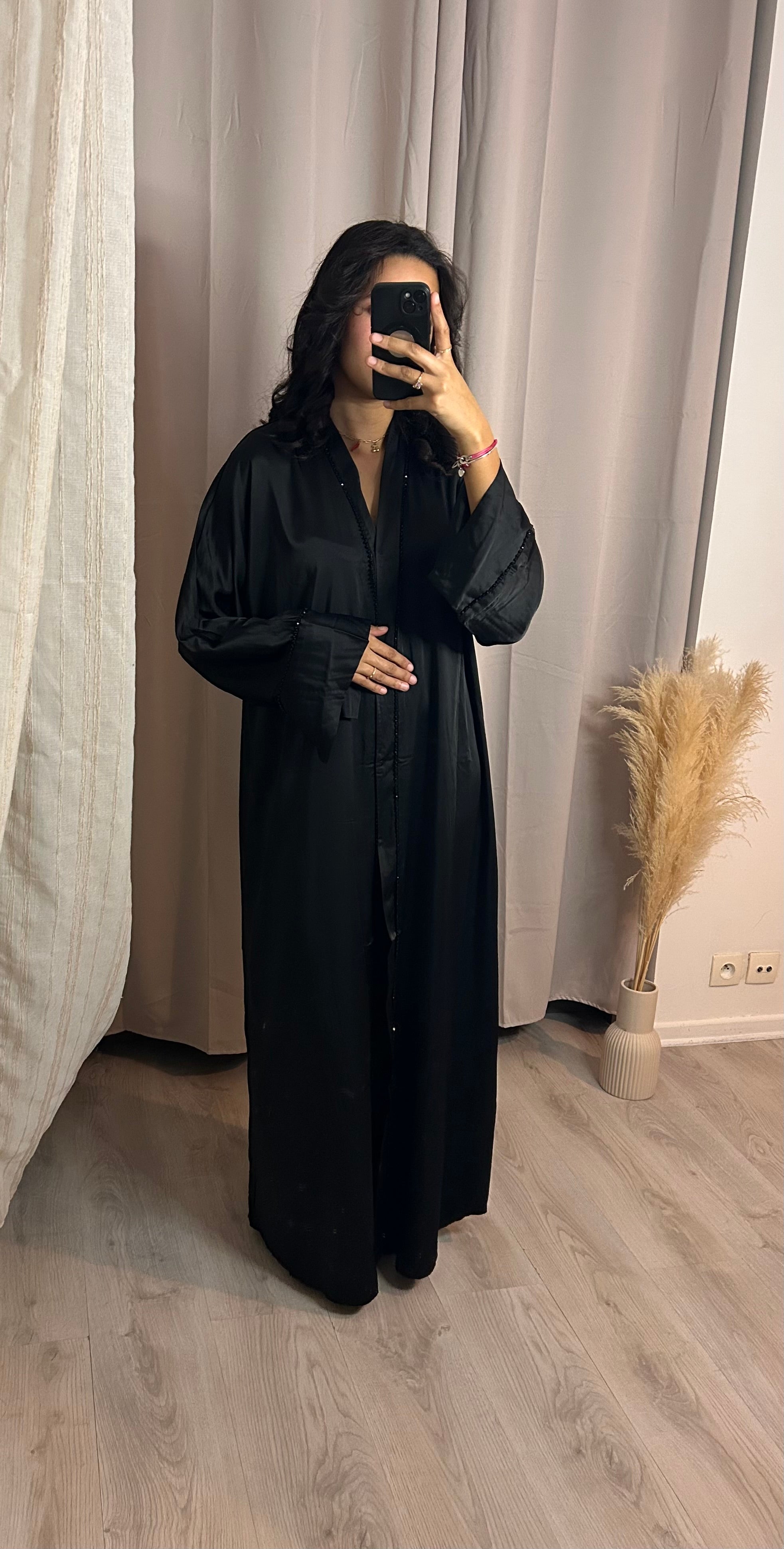 Abaya Seya Noir