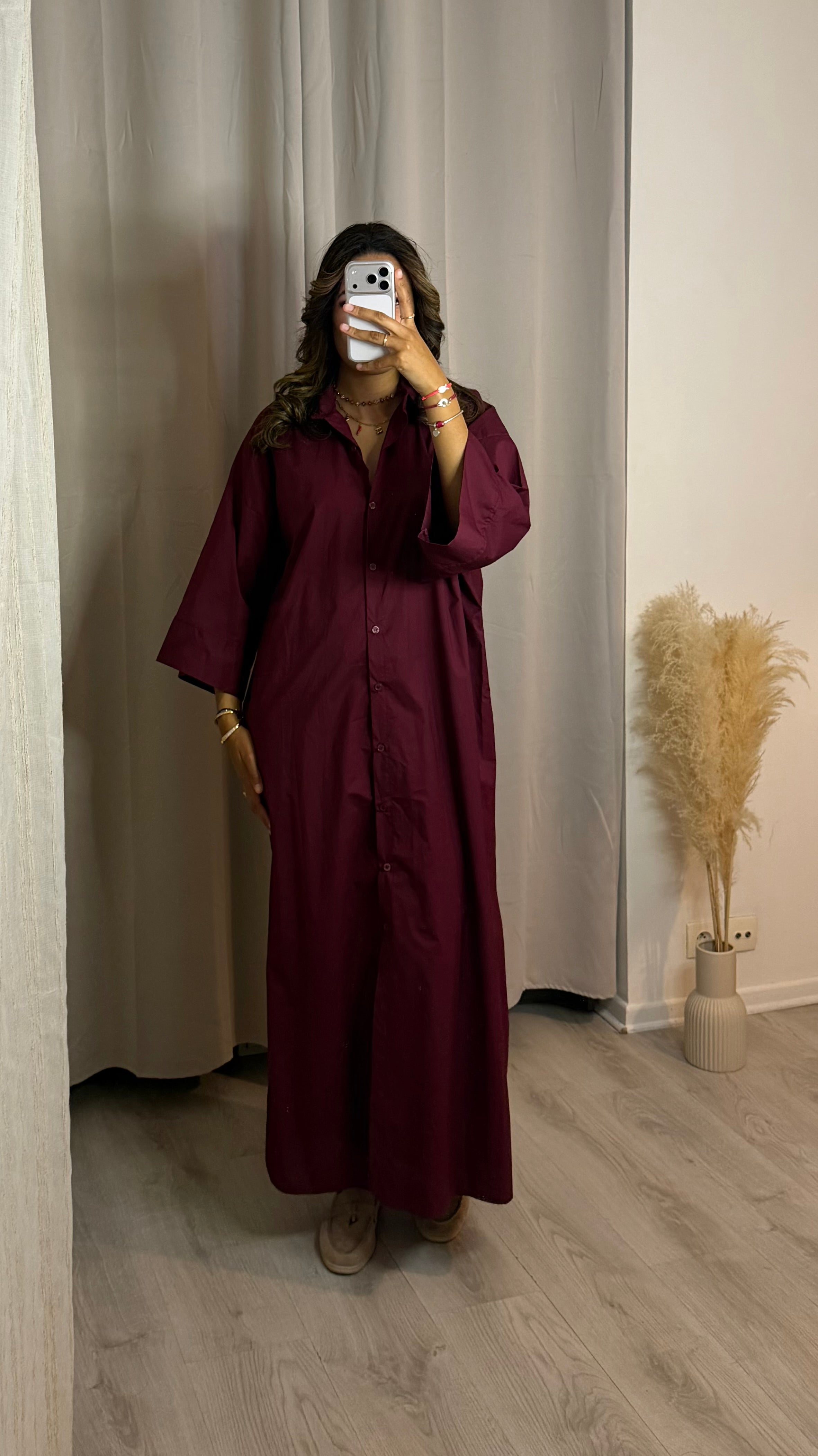 Robe Cerena Bordeaux