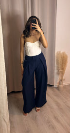 Pantalon Luna Bleu marine
