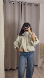 Chemise Elsa Beige