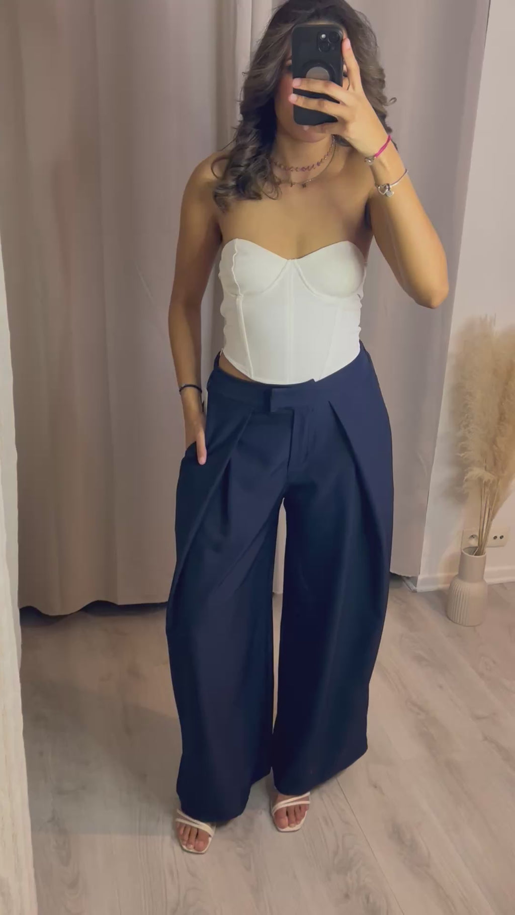 Pantalon Luna Bleu marine