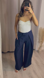 Pantalon Luna Bleu marine