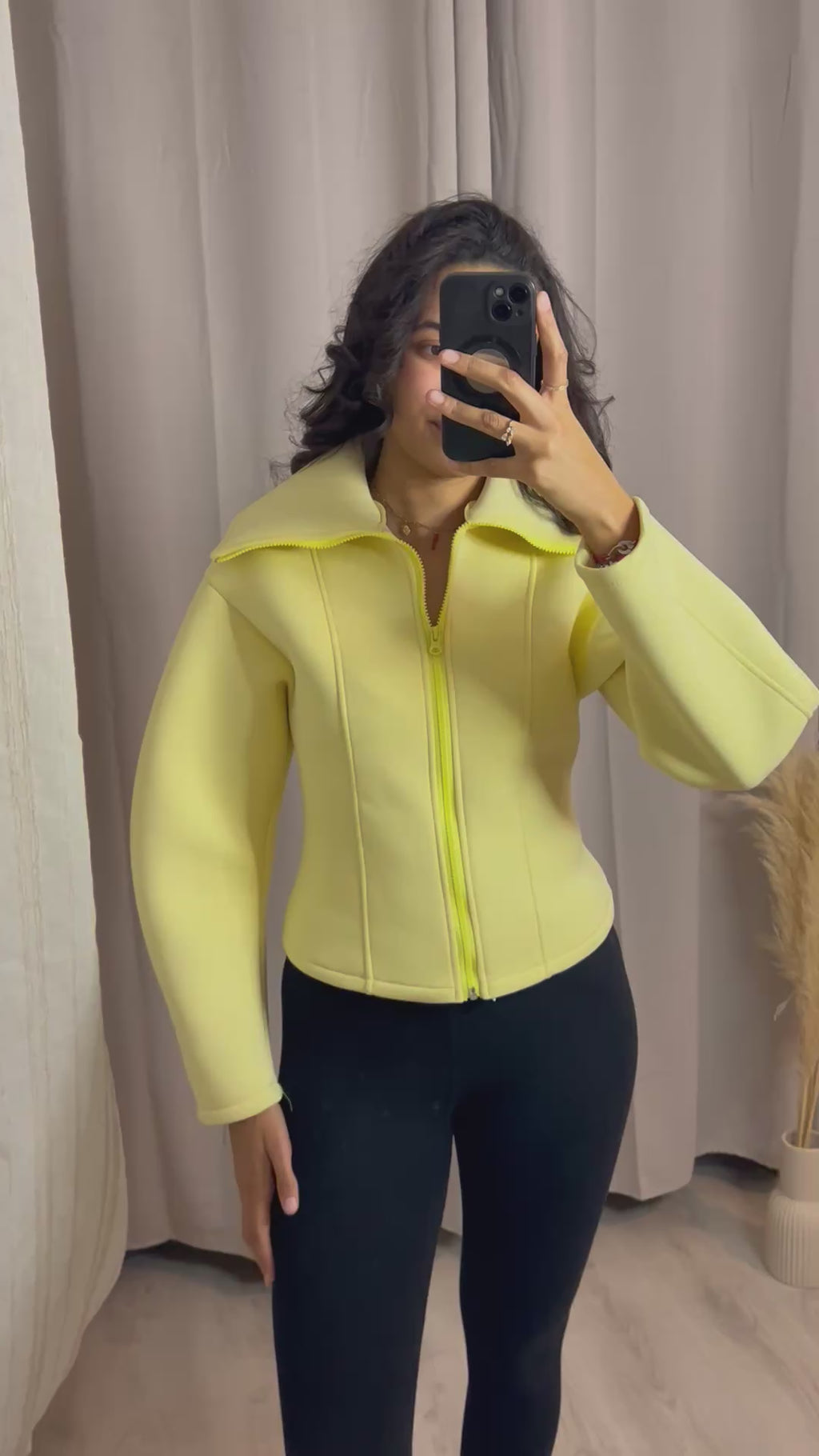 Veste Zyna Jaune