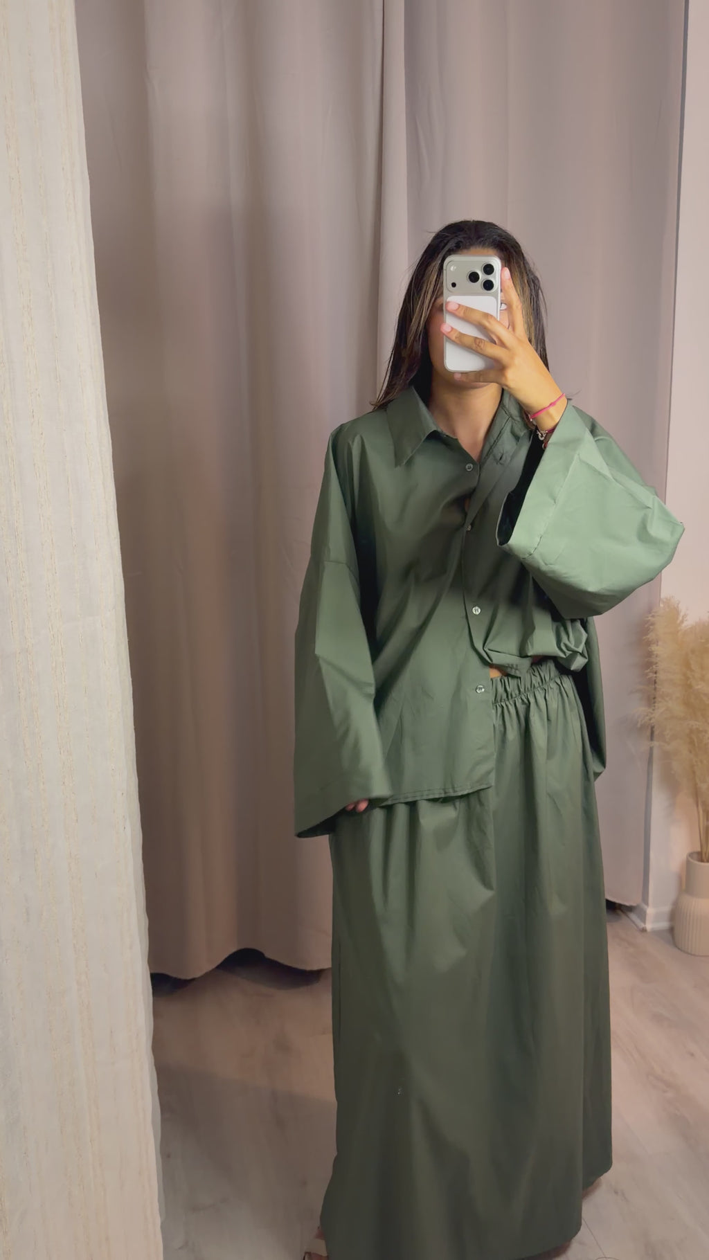 Chemise Mariam Kaki
