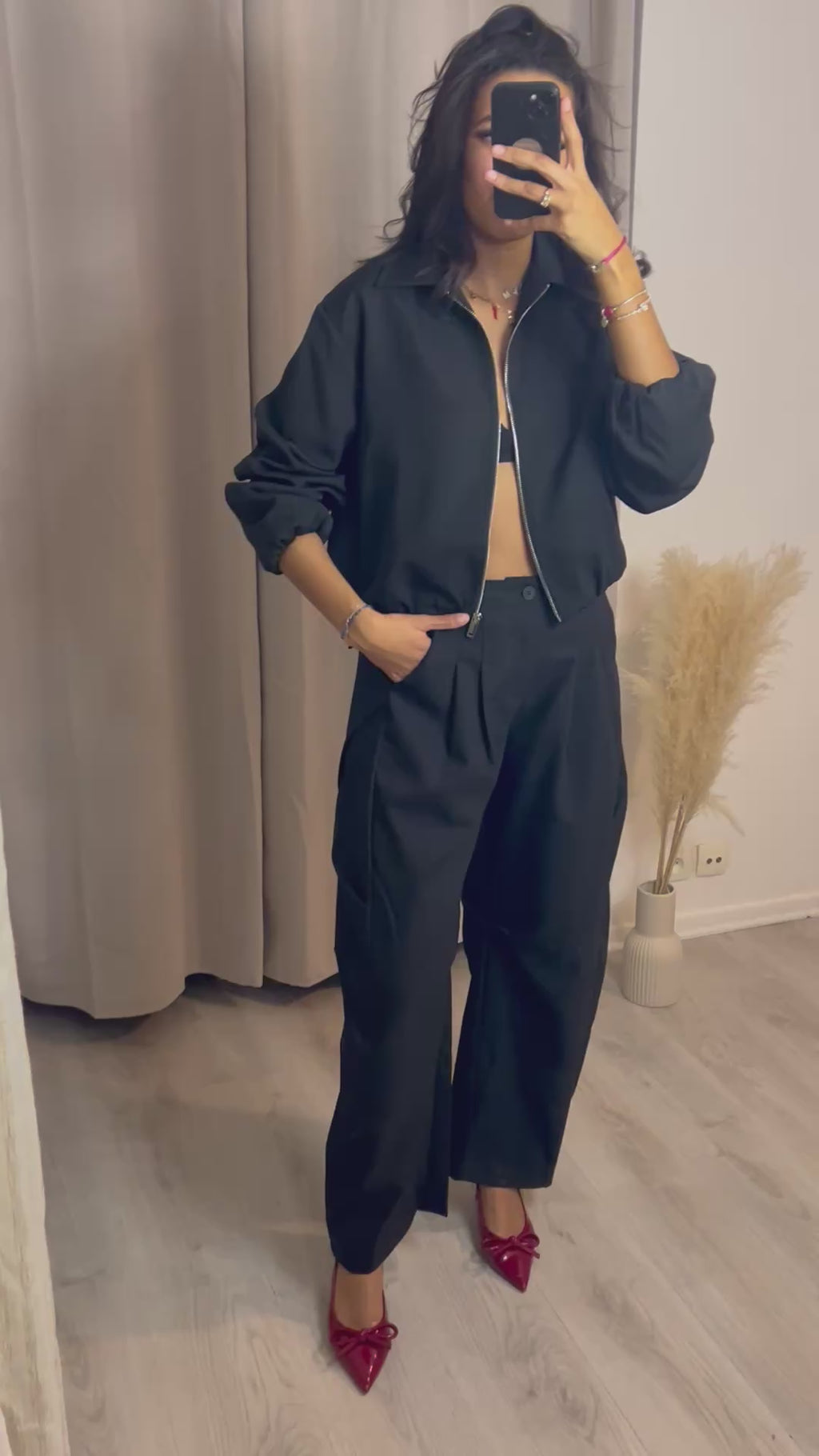 Pantalon ballon Noir