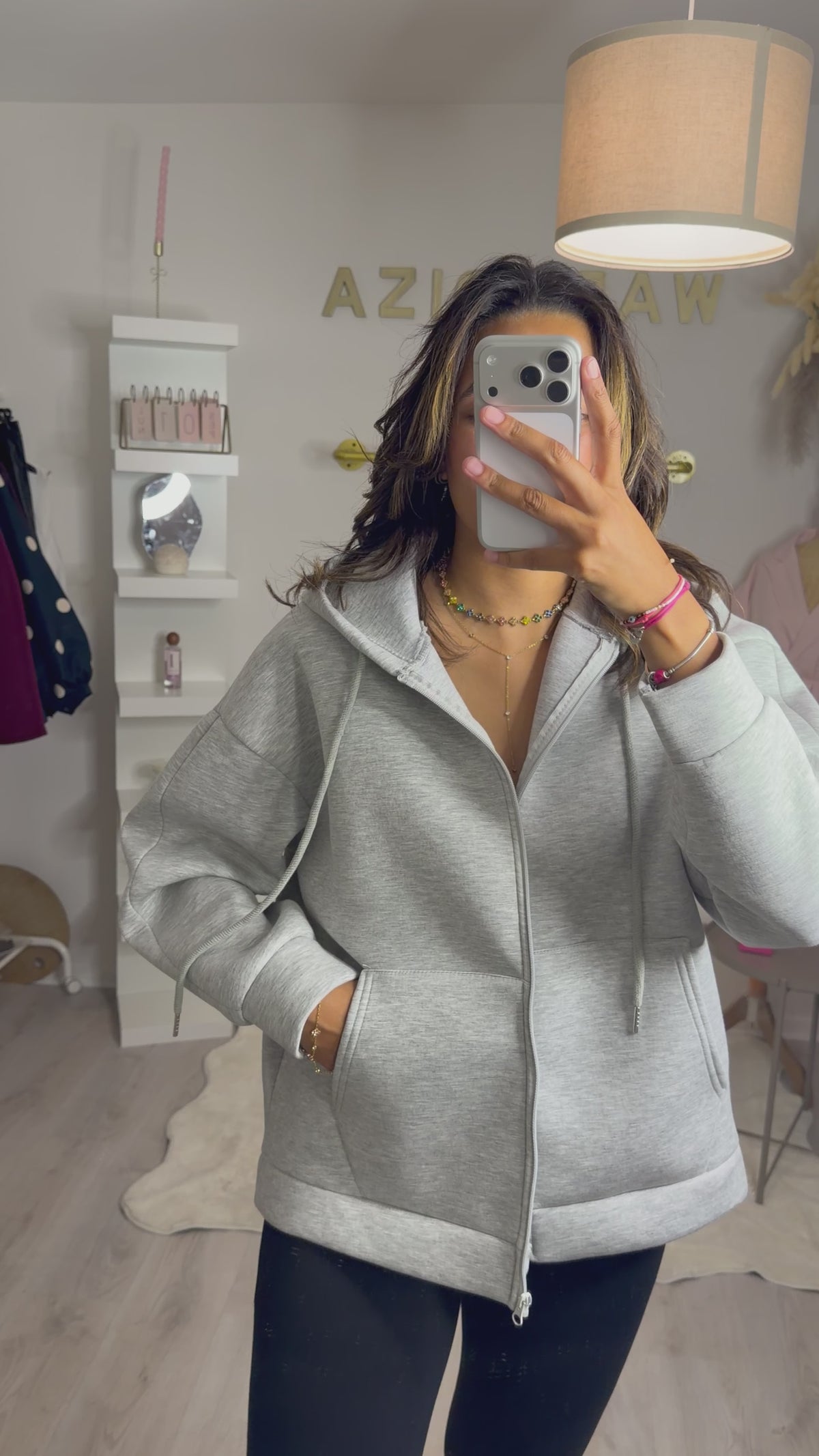 Sweat Hailey Gris