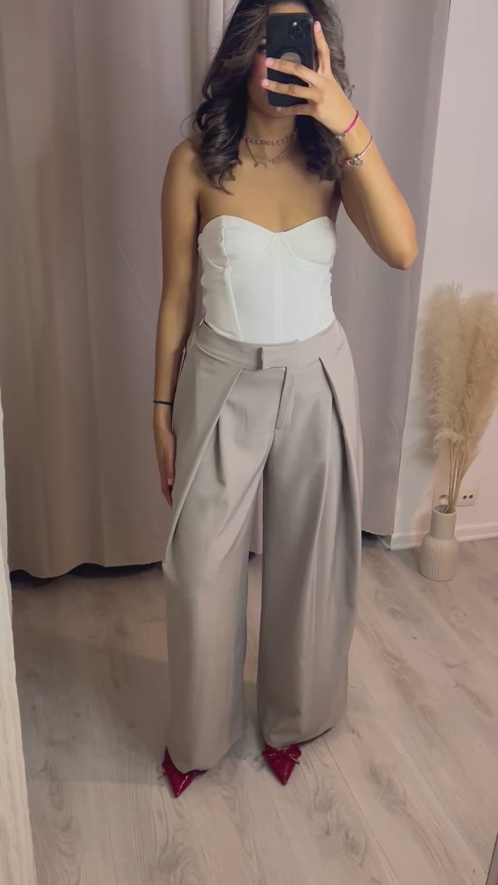 Pantalon Luna Taupe
