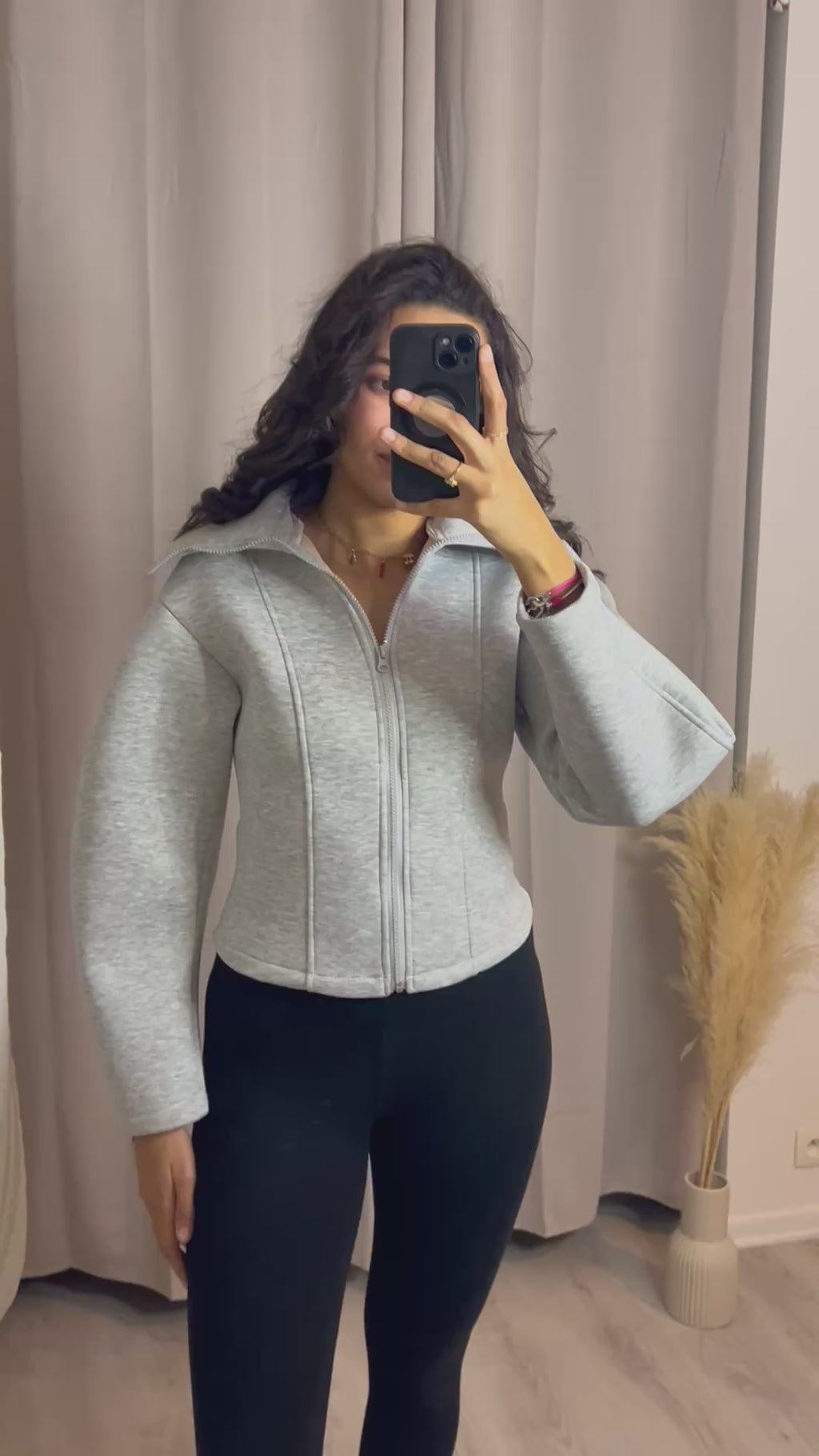 Veste Zyna Grise