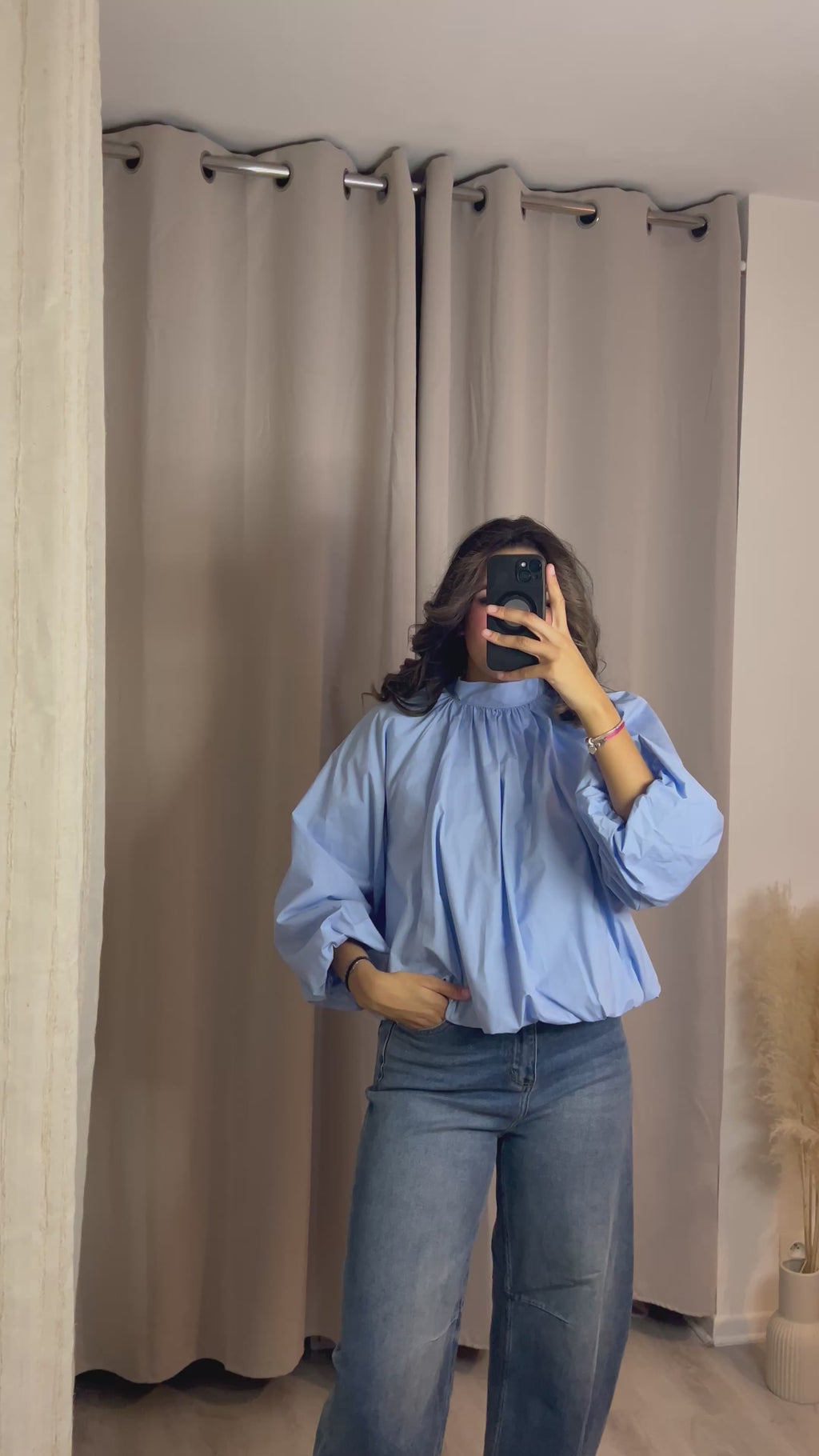 Chemise Elsa Bleu