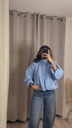 Chemise Elsa Bleu