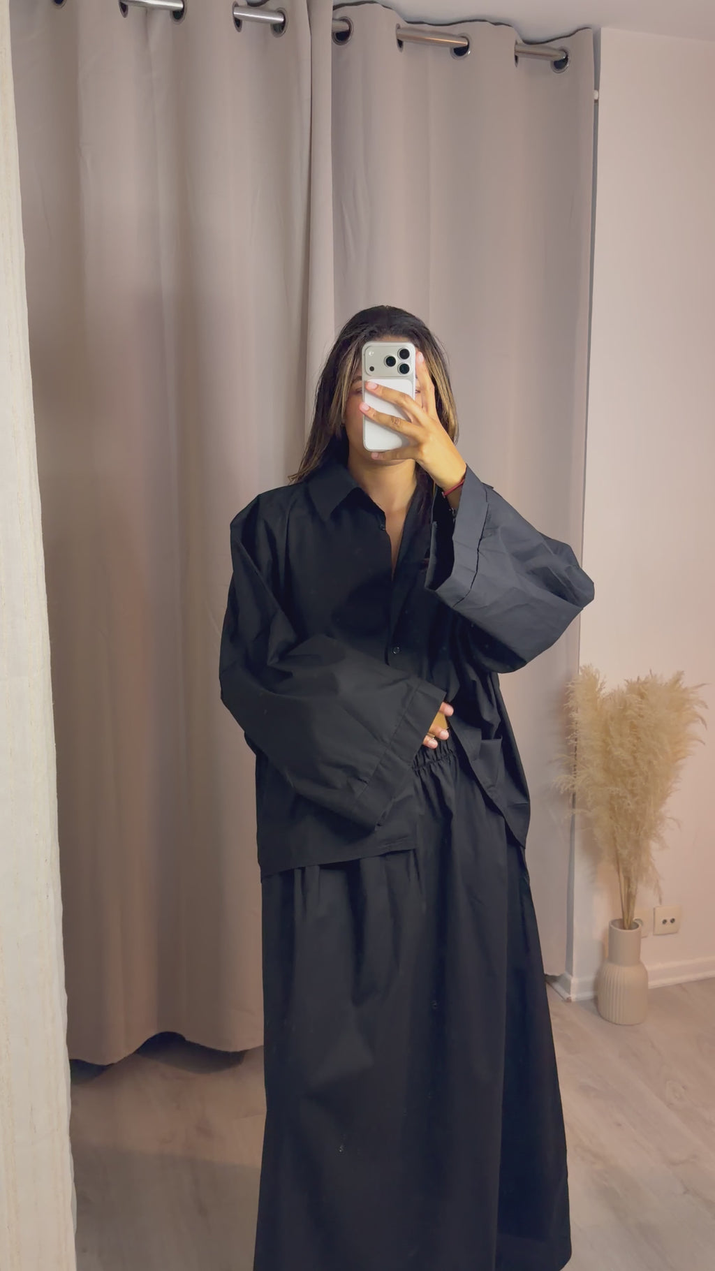 Chemise Mariam Noir