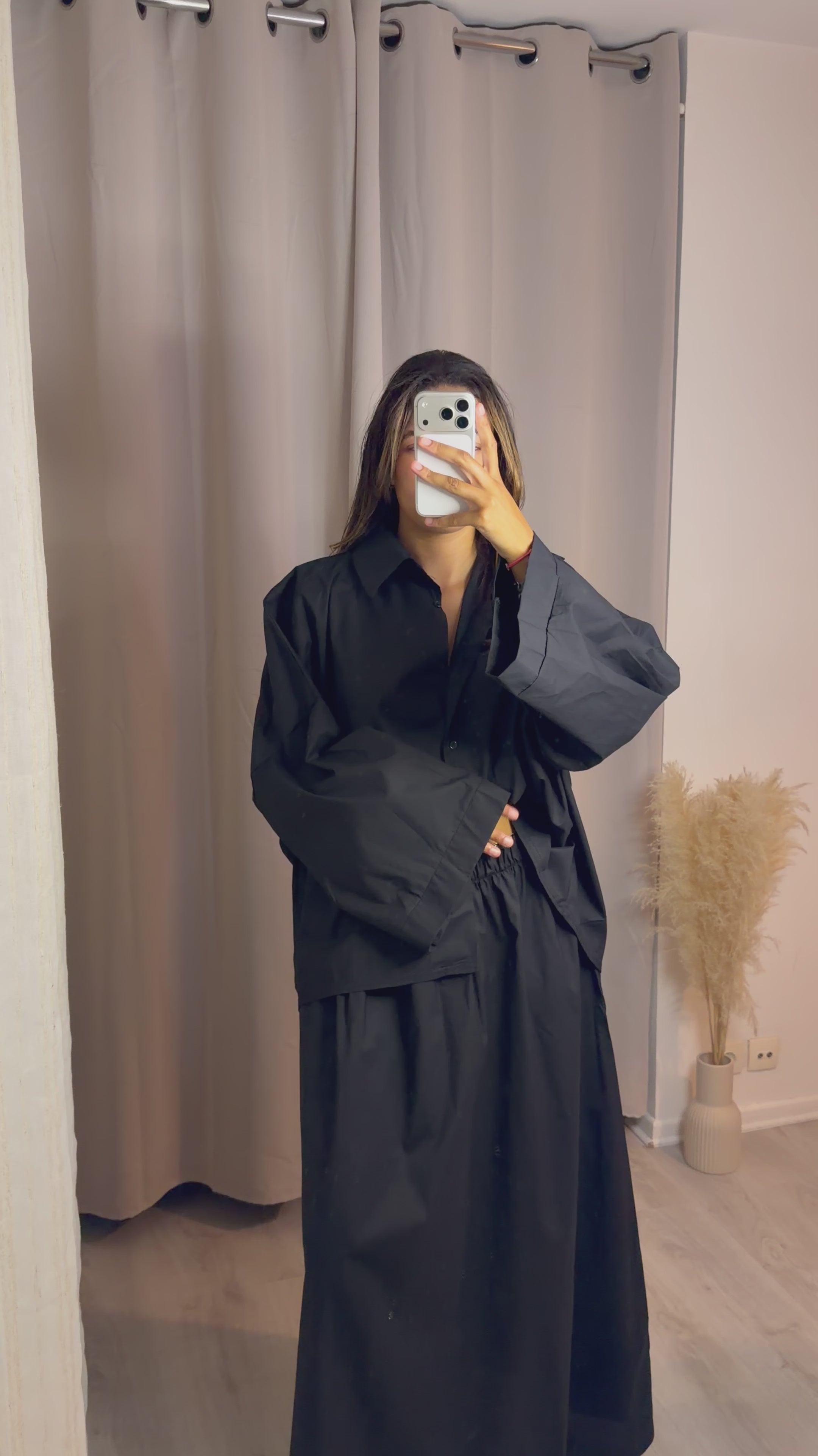 Chemise Mariam Noir