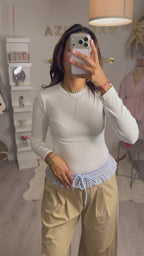 Top Yana Blanc