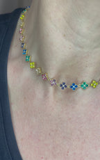 Collier Ruby Multicolore