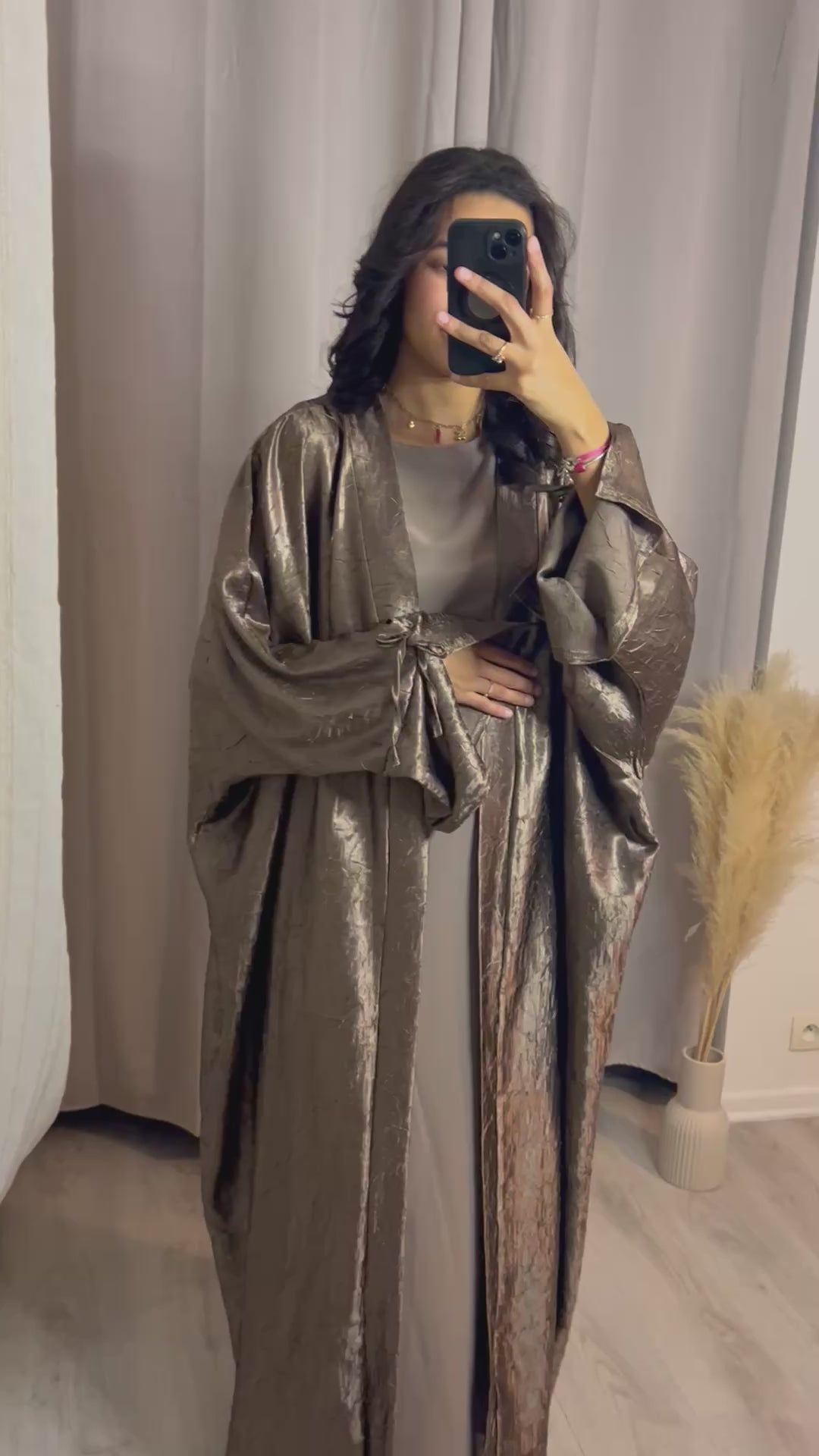 Abaya Amy Taupe