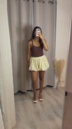 Short Ballon a carreaux