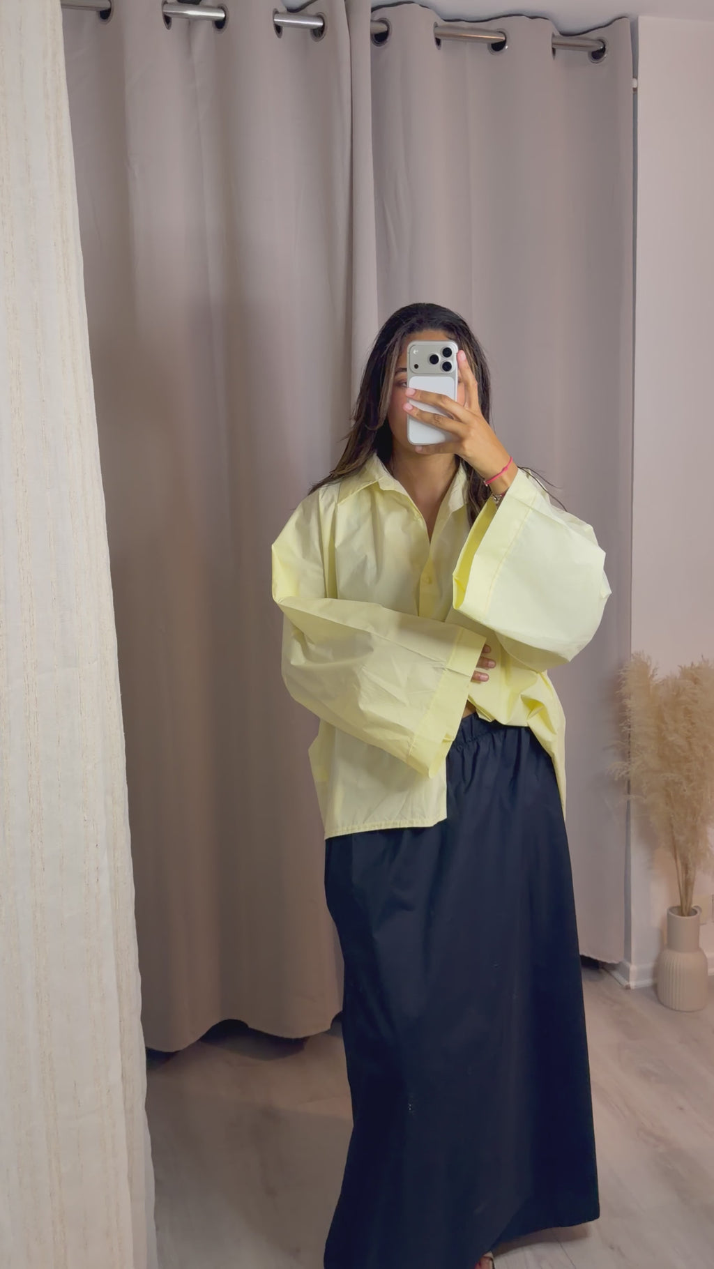 Chemise Mariam Jaune