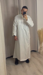 Qamis Imrân Blanc