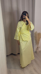 Ensemble Yousra Jaune